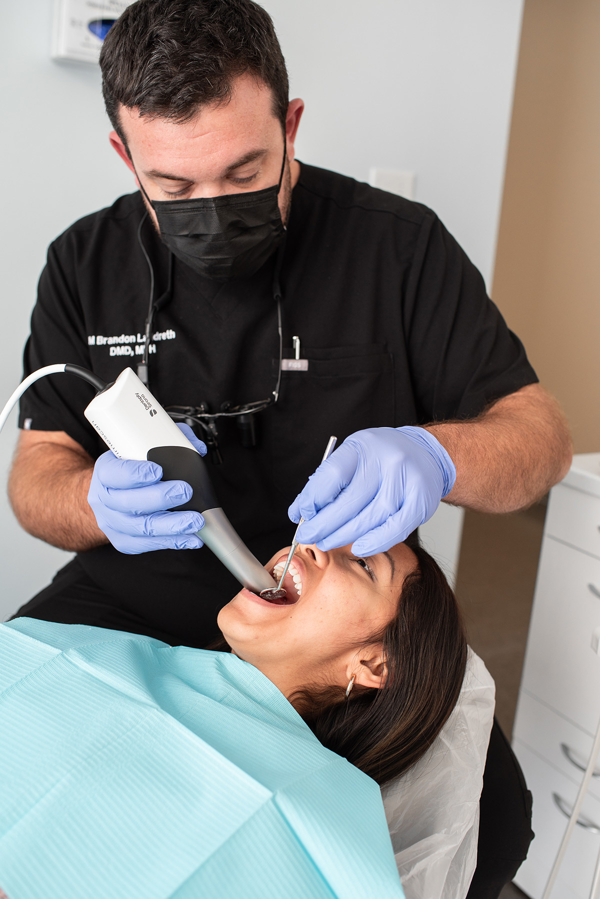 Carolina Roots Dental dentist treating a patient